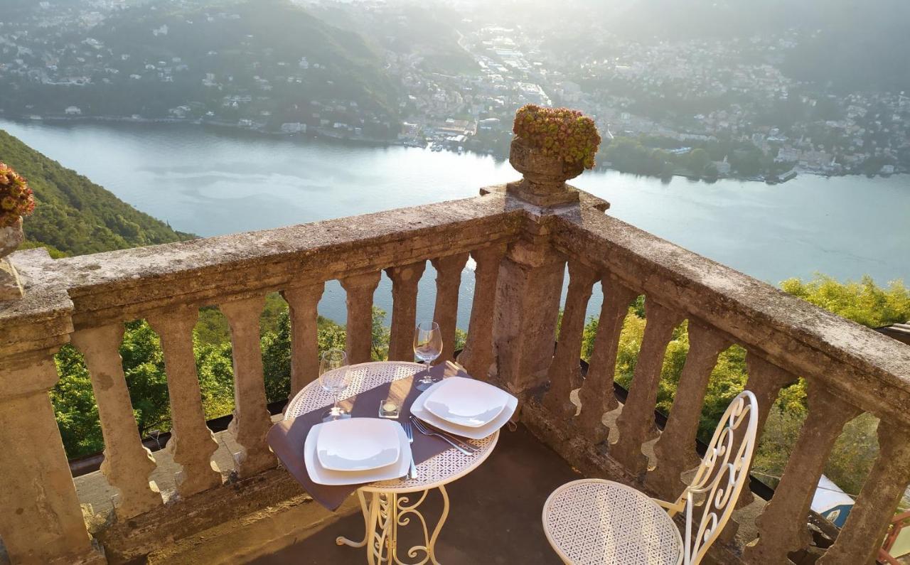 B&B Il Balcone Sul Lago Брунате Екстериор снимка